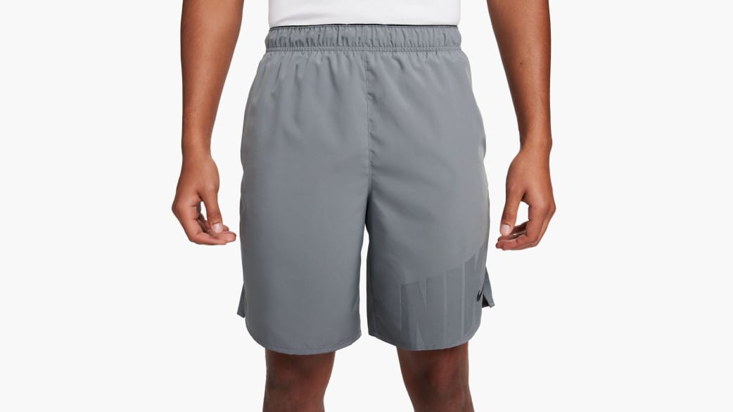 Nike Mens Dri Fit Challenger 9UL HBR Shorts Smoke Black Black Size S